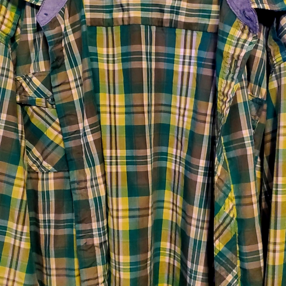 Men's big and tall button up